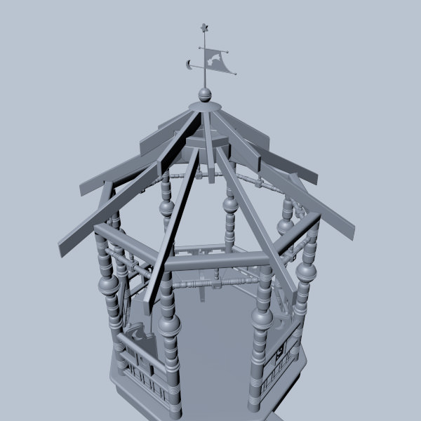 Gazebo 3D model_17