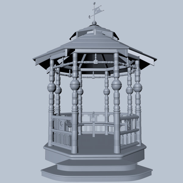 Gazebo 3D model_8