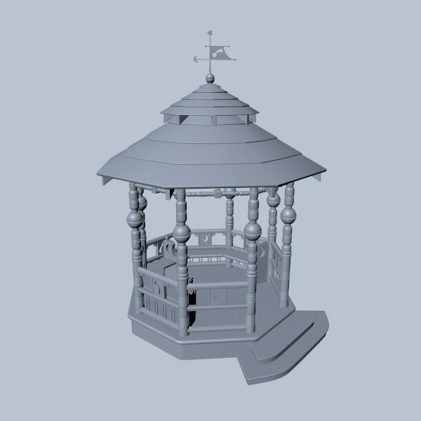Gazebo 3D model_18