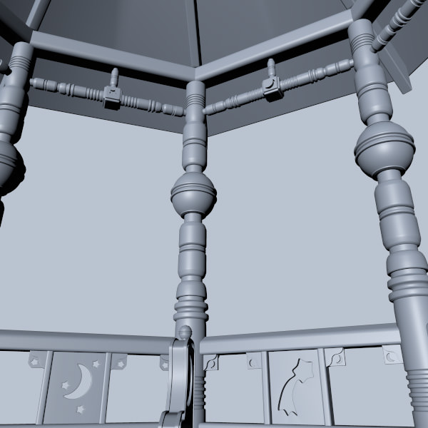 Gazebo 3D model_19