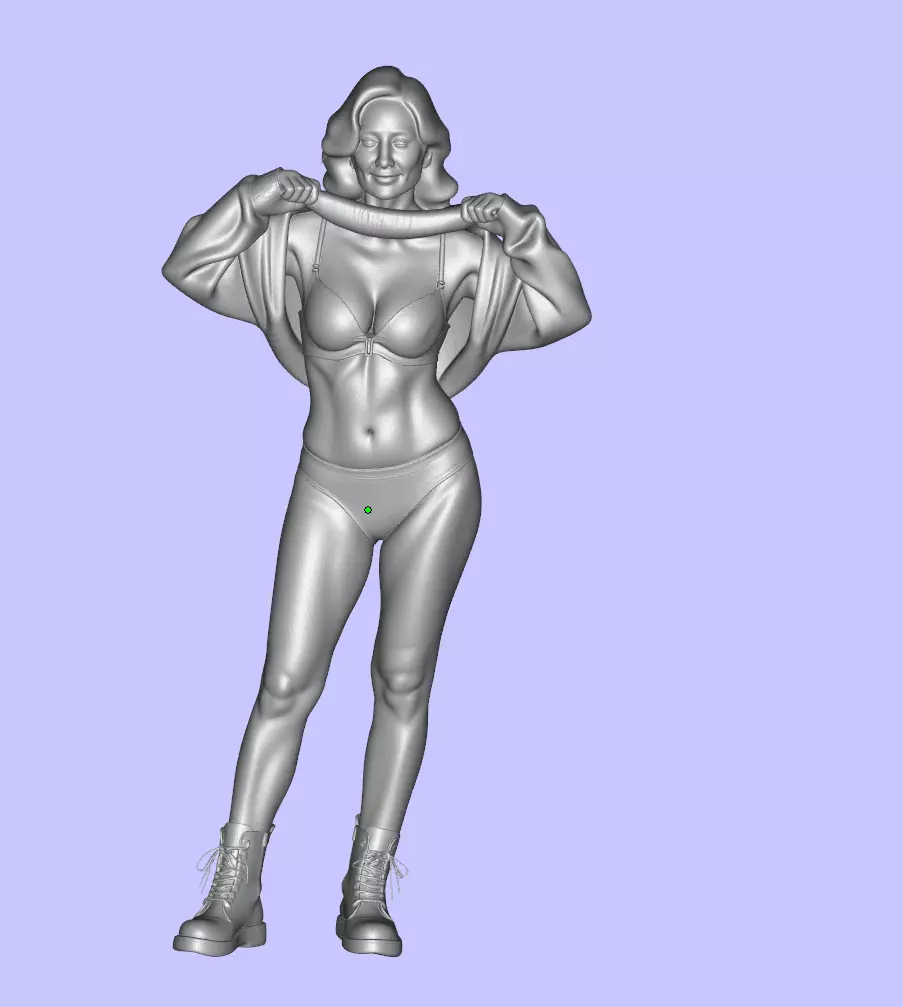 Sexy Girl 3D print model_0