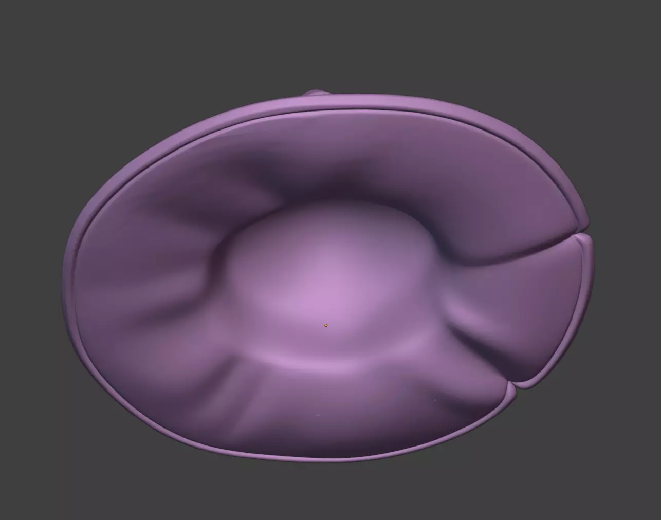 DOLL WITCH HAT 3D print model_6