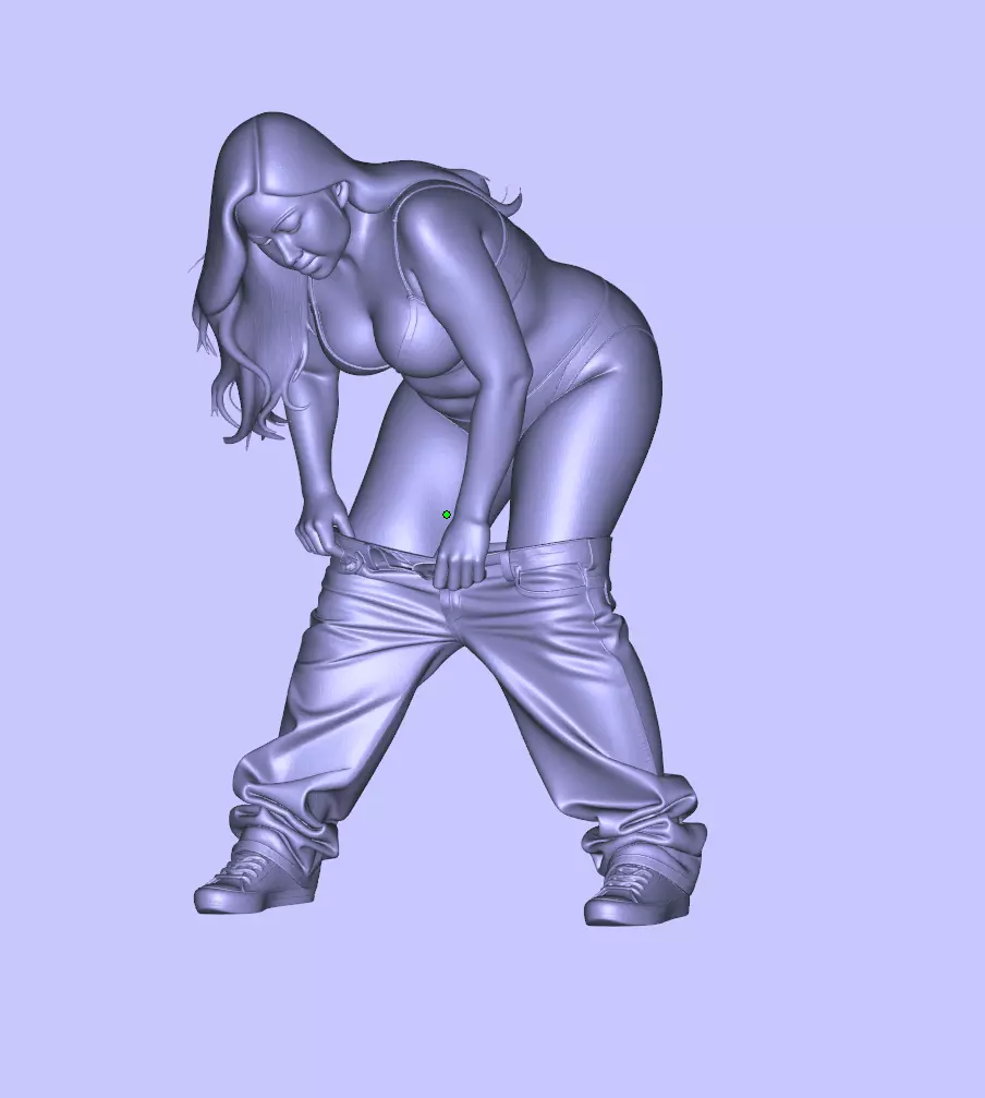 Sexy Girl 3D print model_0