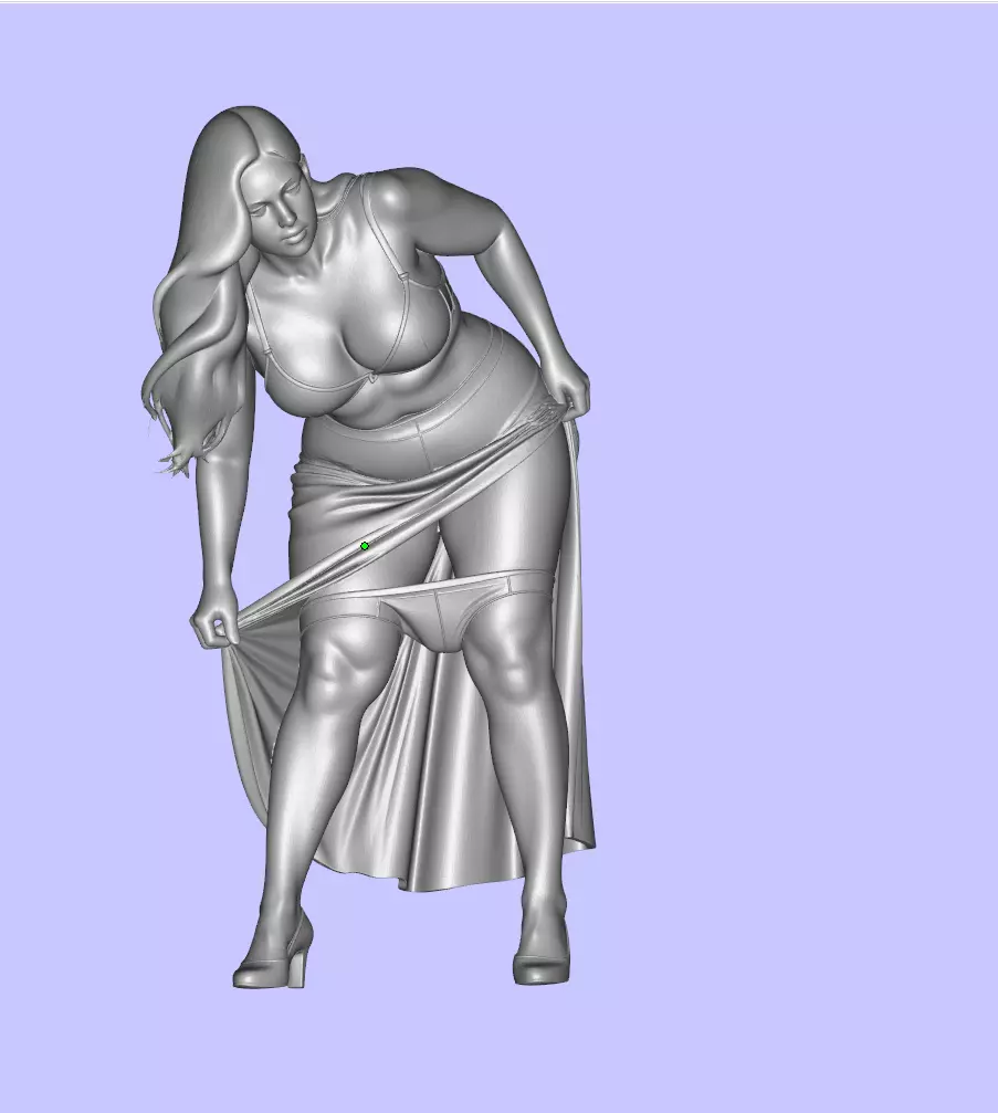 Sexy Girl 3D print model_0