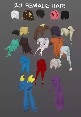 20 stylized women hairstyles