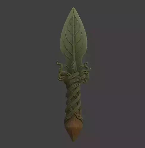 SYLVAN THORNBLADE DAGGER 3D print model SYLVAN THORNBLADE DAGGER 3D print model