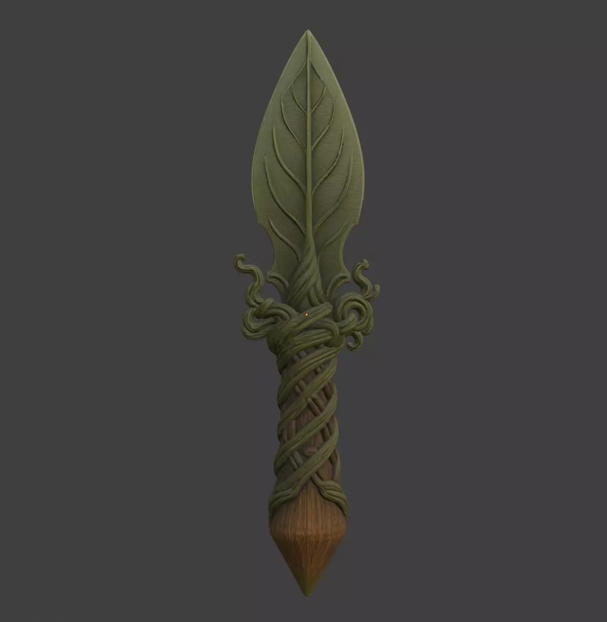 SYLVAN THORNBLADE DAGGER 3D print model_0