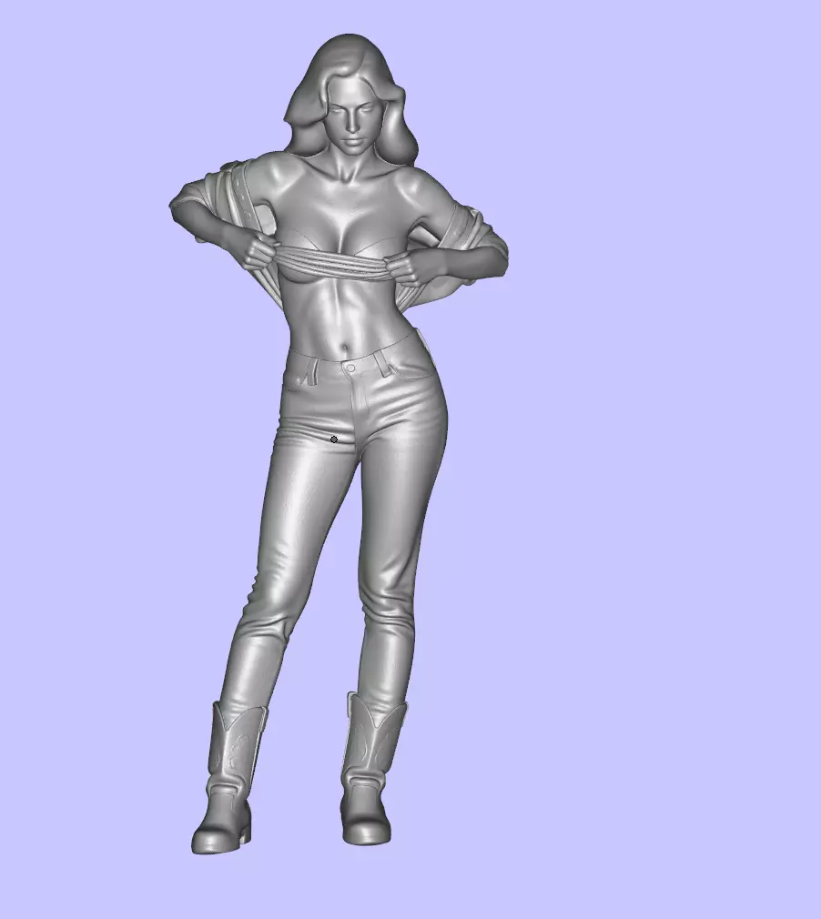 Sexy Girl 3D print model_0