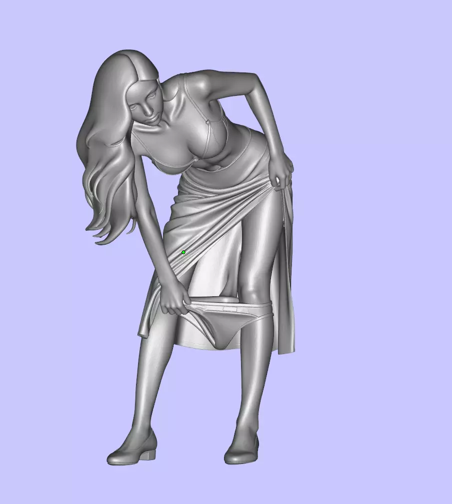 Sexy Girl 3D print model_0