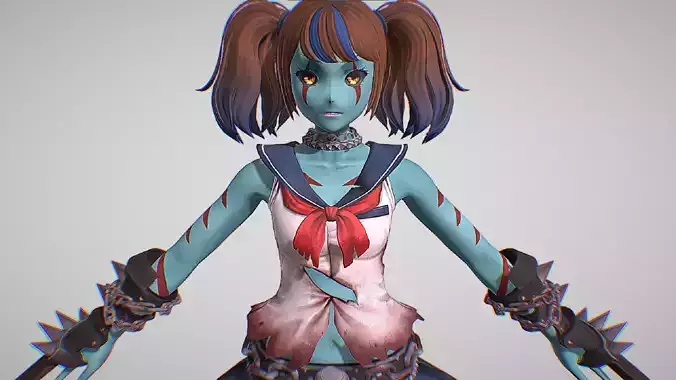 Anzu - The Undead Schoolgirls - Oneechanbara Origins