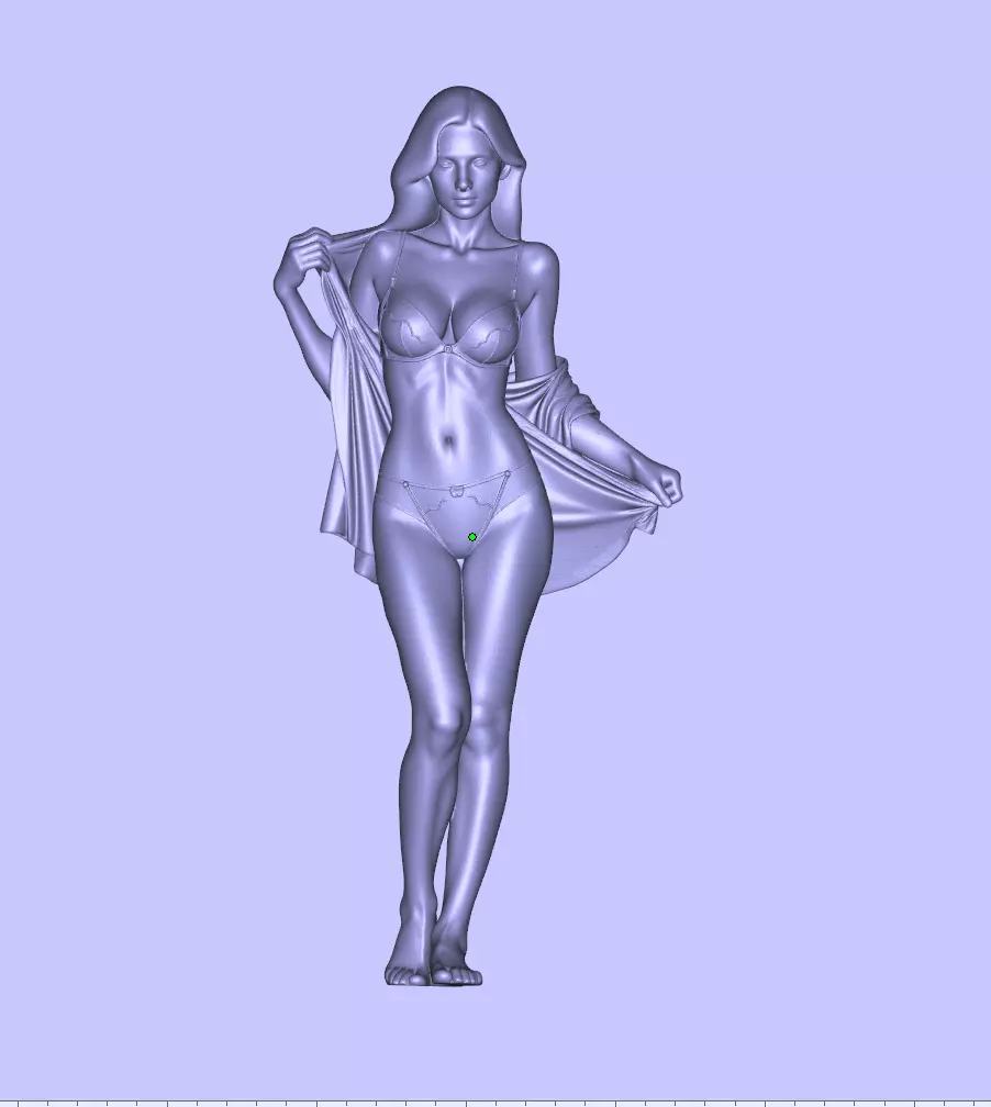 Sexy Girl 3D print model_0