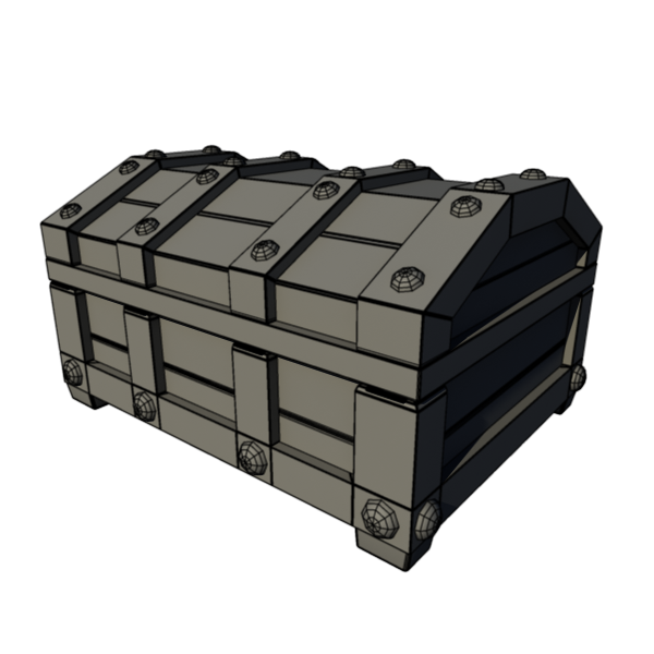 Treasure Box 3D model_17