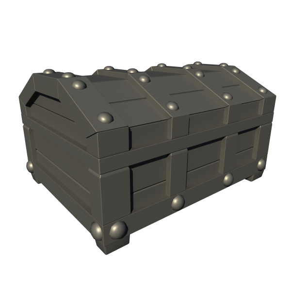 Treasure Box 3D model_19