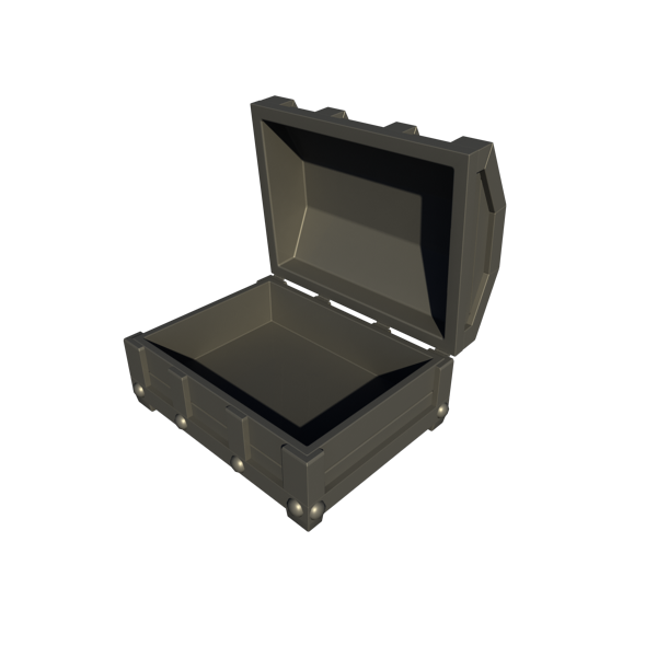 Treasure Box 3D model_6