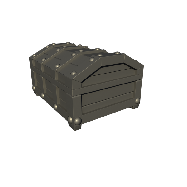 Treasure Box 3D model_5