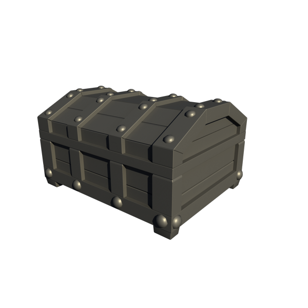 Treasure Box 3D model_1