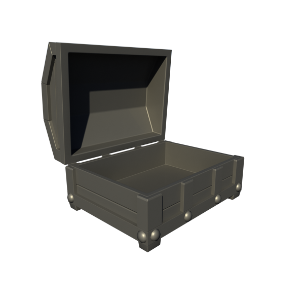 Treasure Box 3D model_9