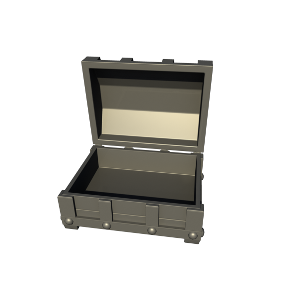 Treasure Box 3D model_8