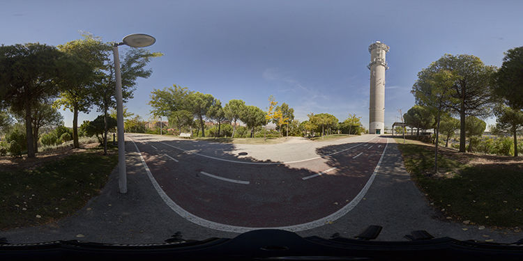 HDR 6 PARK BIKE LANE 3D model_2