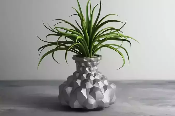 vase pot planter 3d print c12 