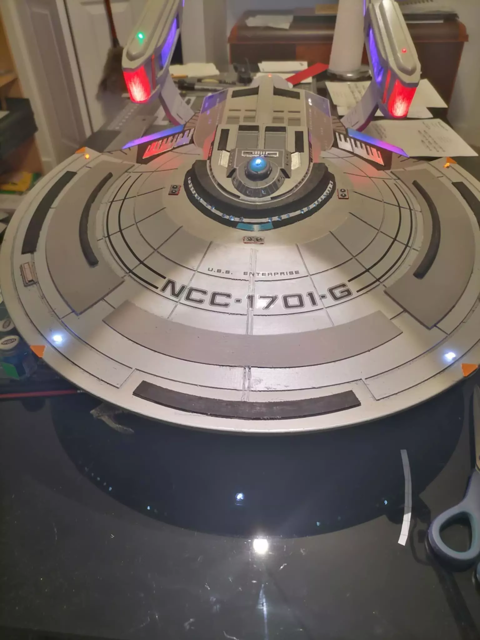 Titan A and Enterprise G self assemble KIT 3D print model_20