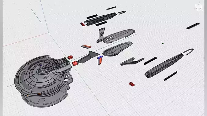 Titan A and Enterprise G self assemble KIT