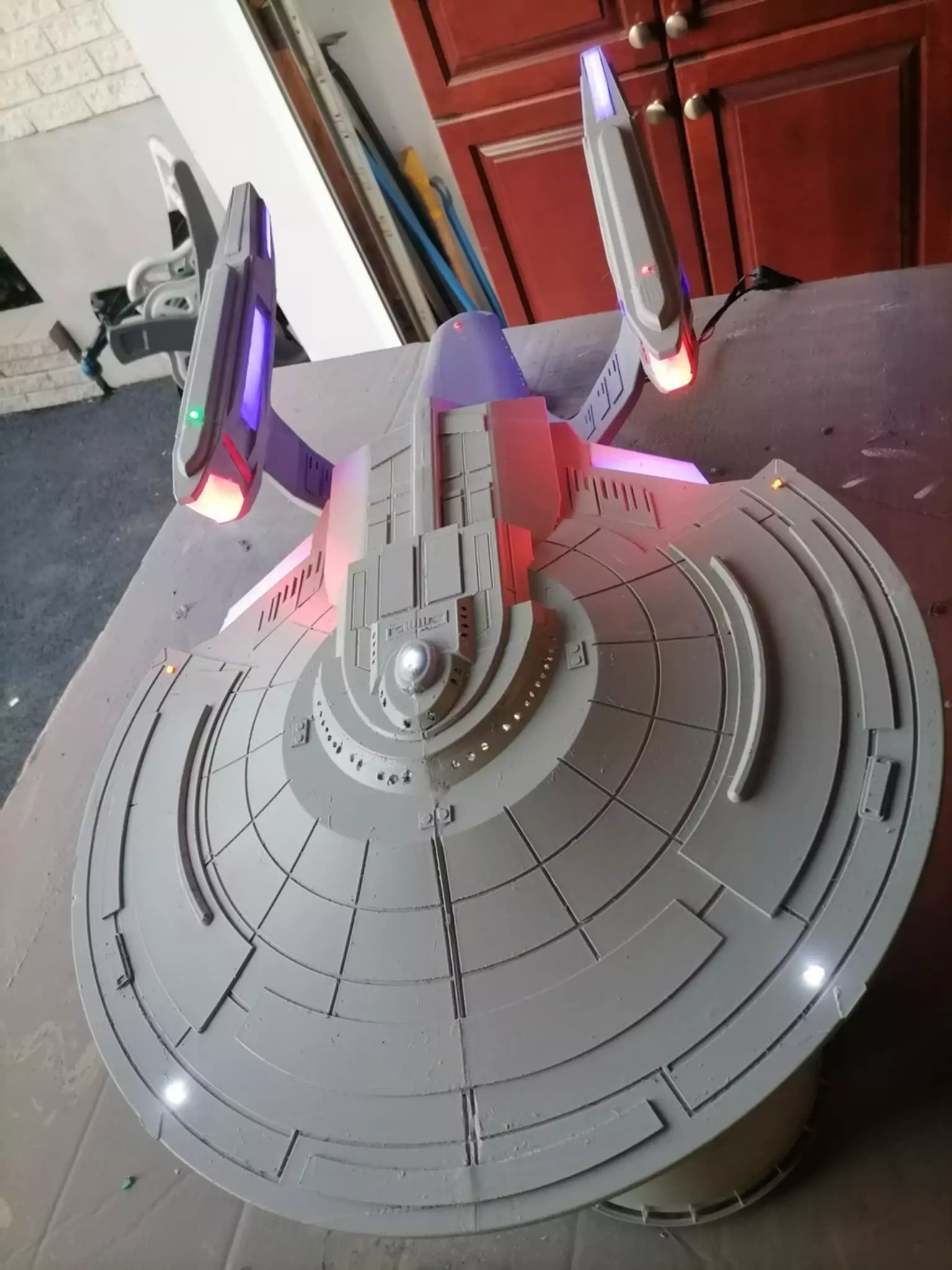 Titan A and Enterprise G self assemble KIT 3D print model_34