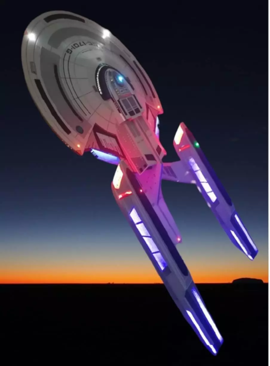 Titan A and Enterprise G self assemble KIT 3D print model_17