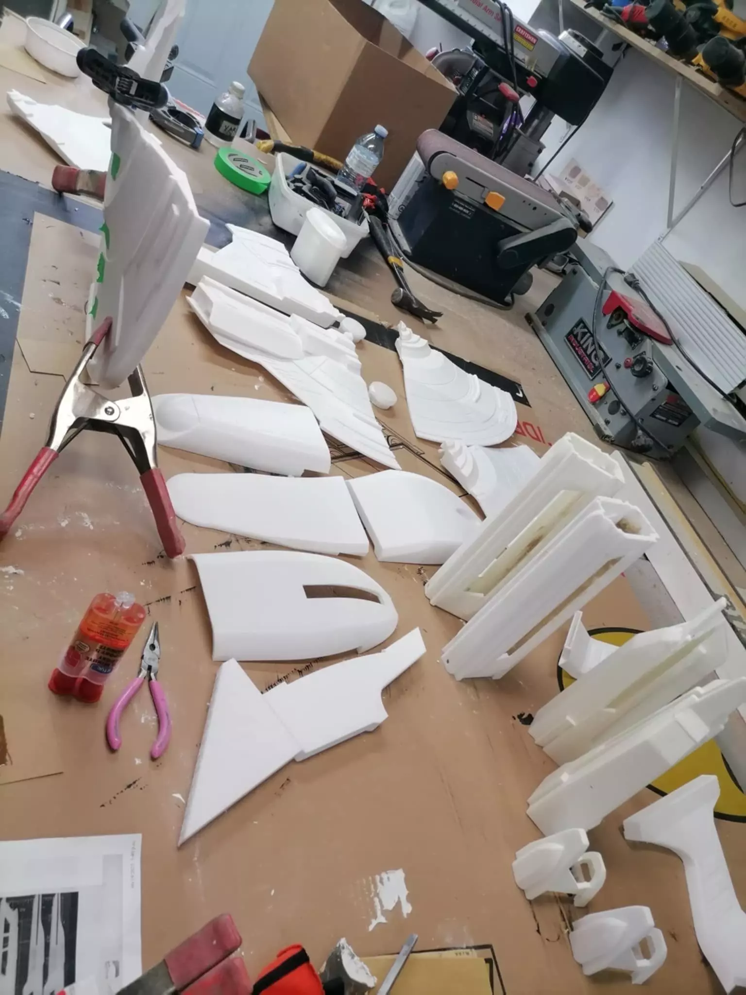 Titan A and Enterprise G self assemble KIT 3D print model_36