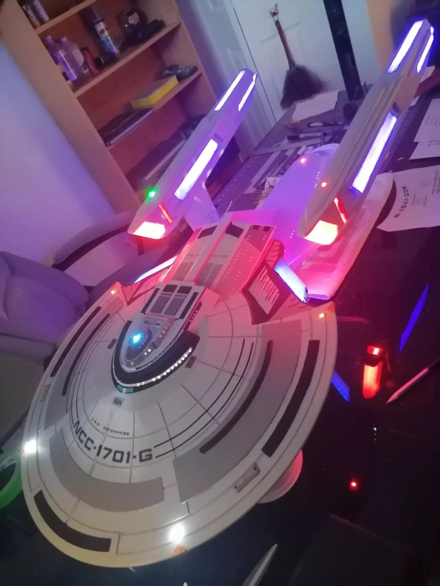 Titan A and Enterprise G self assemble KIT 3D print model_5