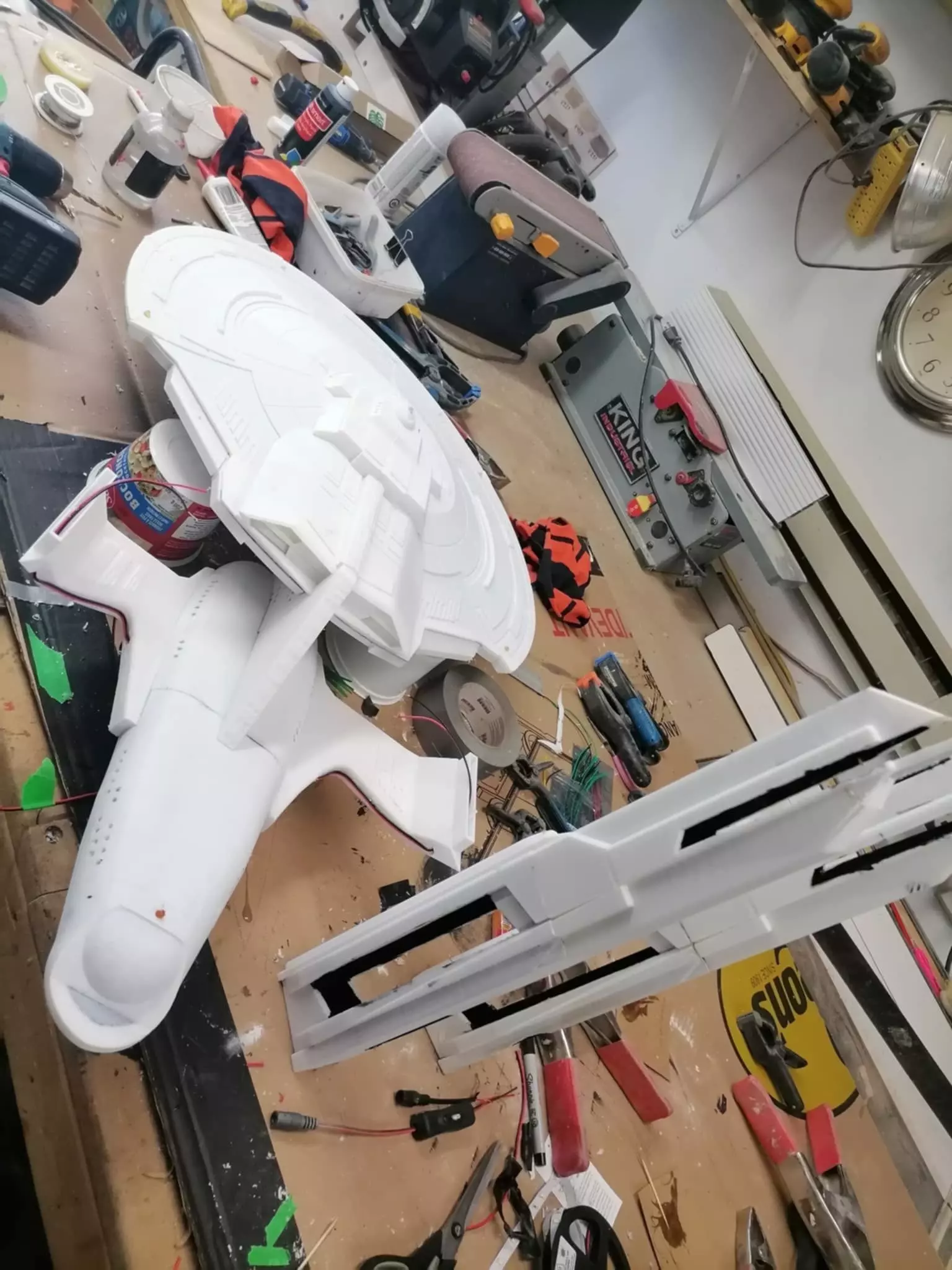 Titan A and Enterprise G self assemble KIT 3D print model_35