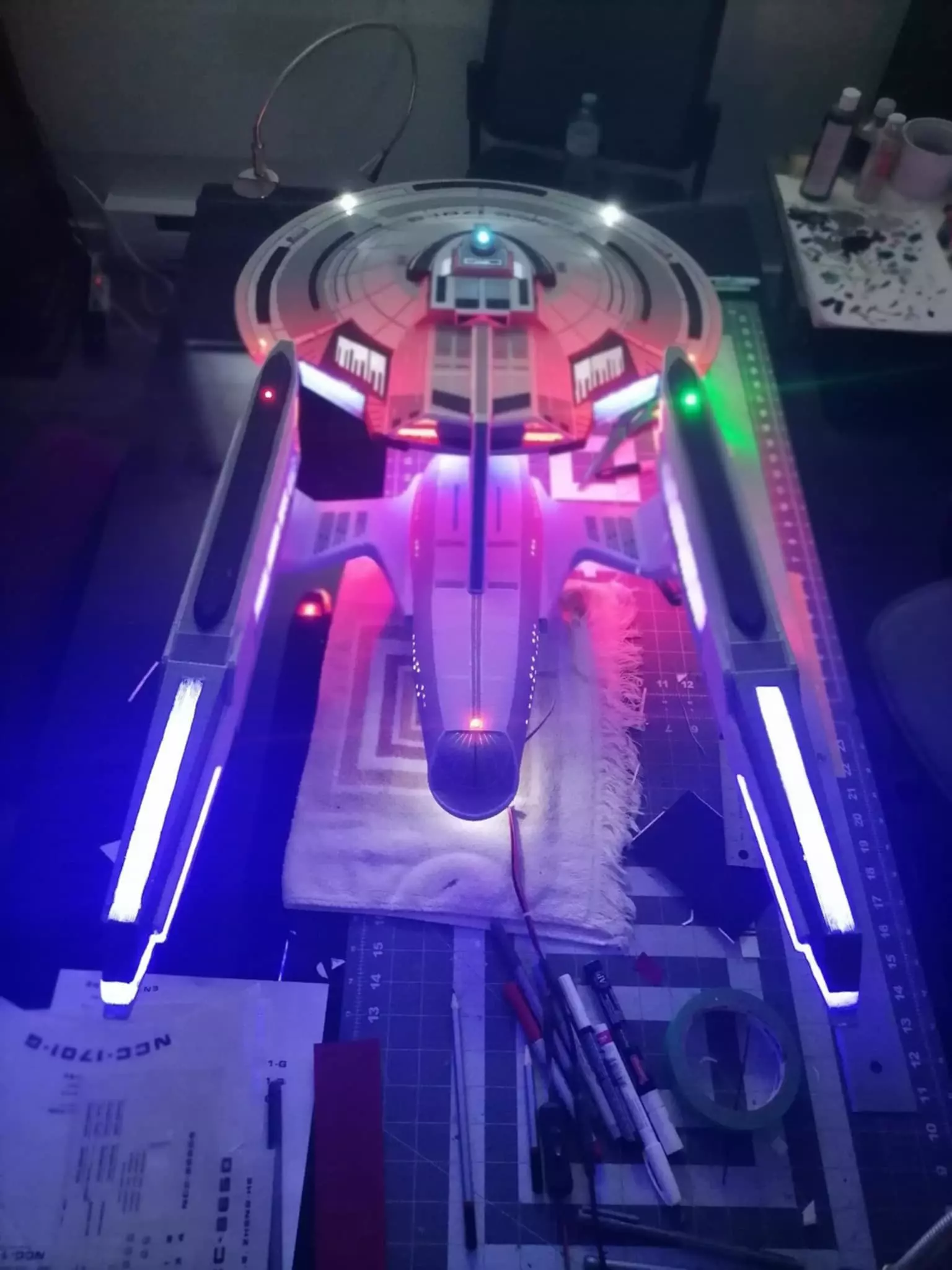 Titan A and Enterprise G self assemble KIT 3D print model_39