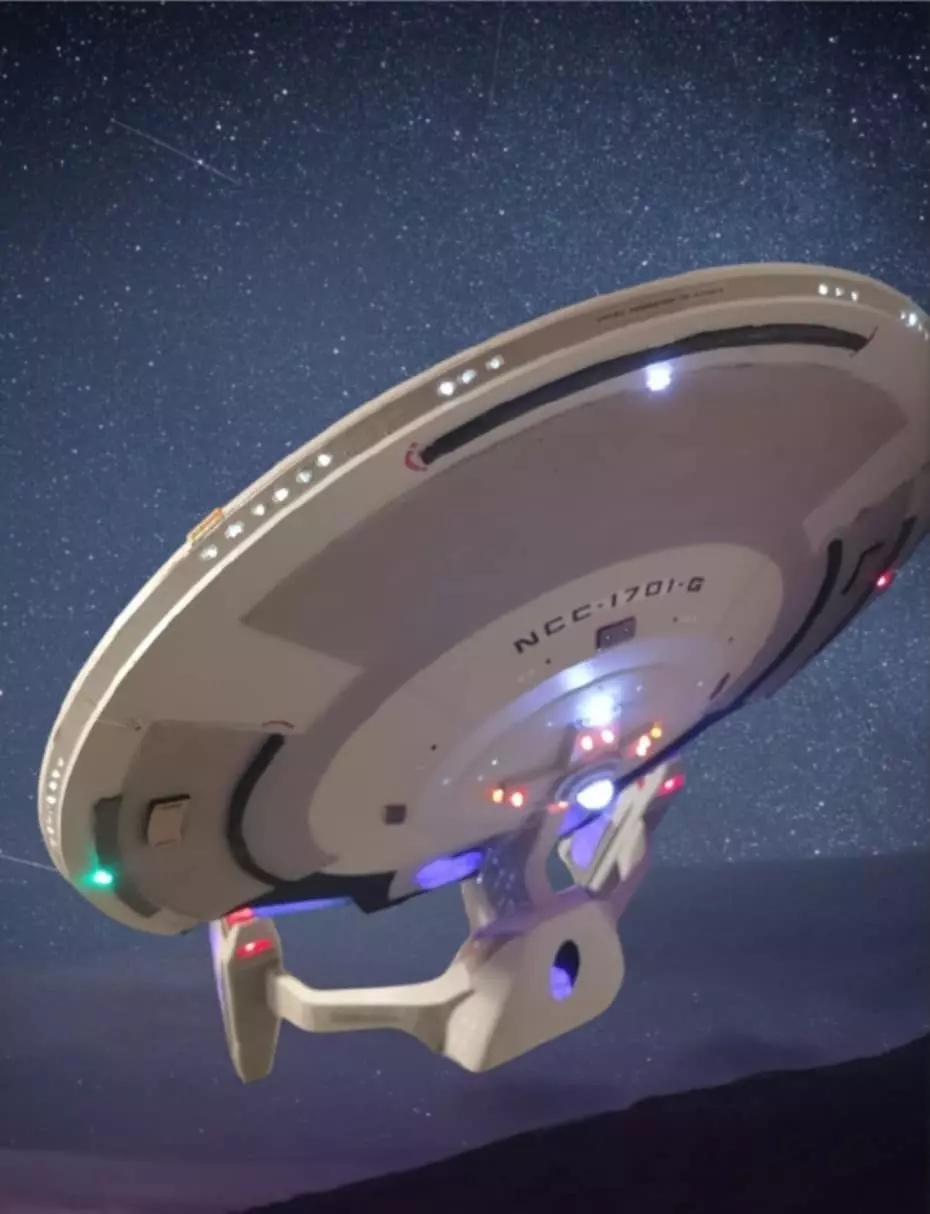 Titan A and Enterprise G self assemble KIT 3D print model_8