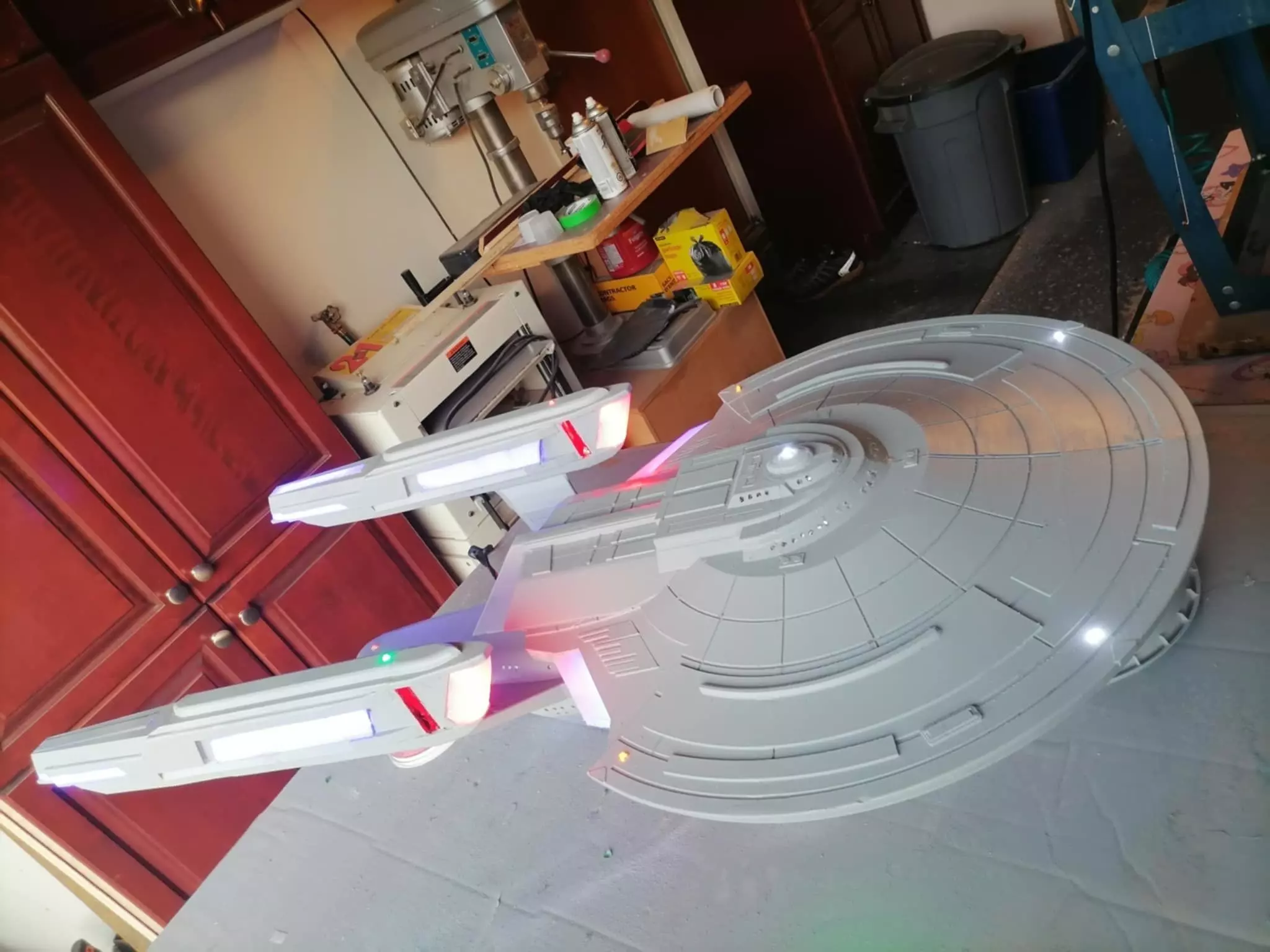 Titan A and Enterprise G self assemble KIT 3D print model_23
