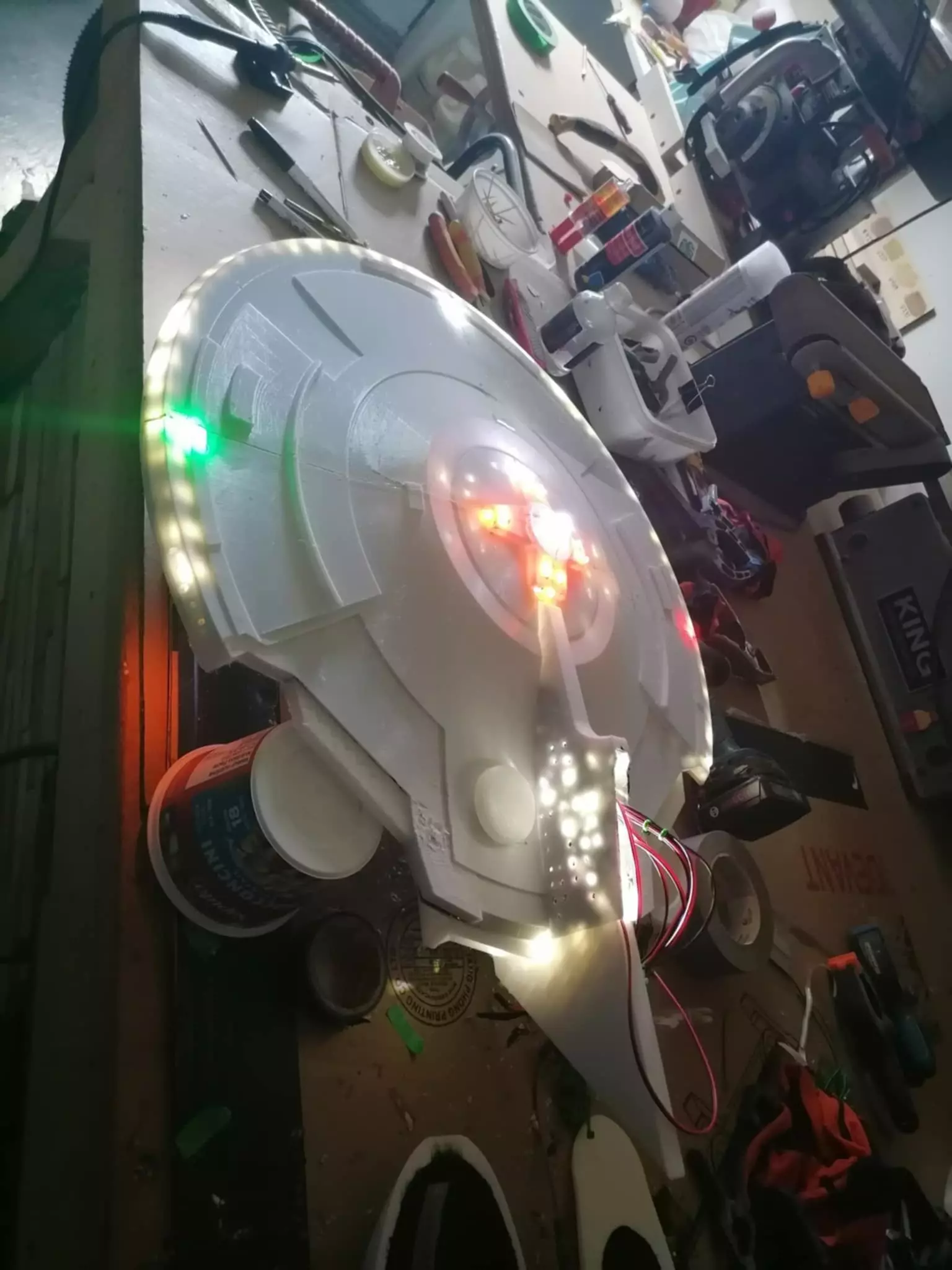 Titan A and Enterprise G self assemble KIT 3D print model_18