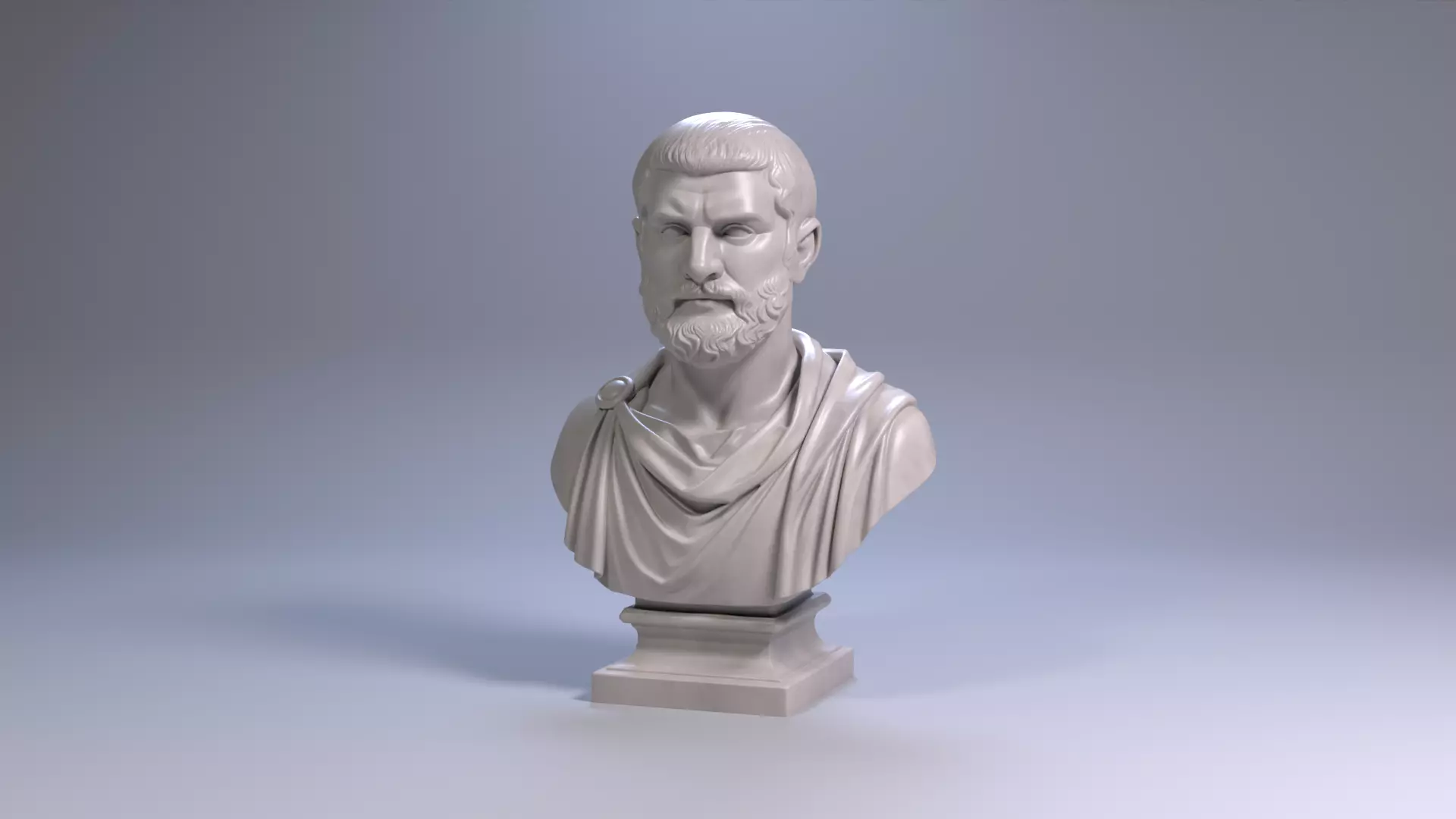 Themistocles Bust Sculpture 3D Printable STL File 3D print model_13