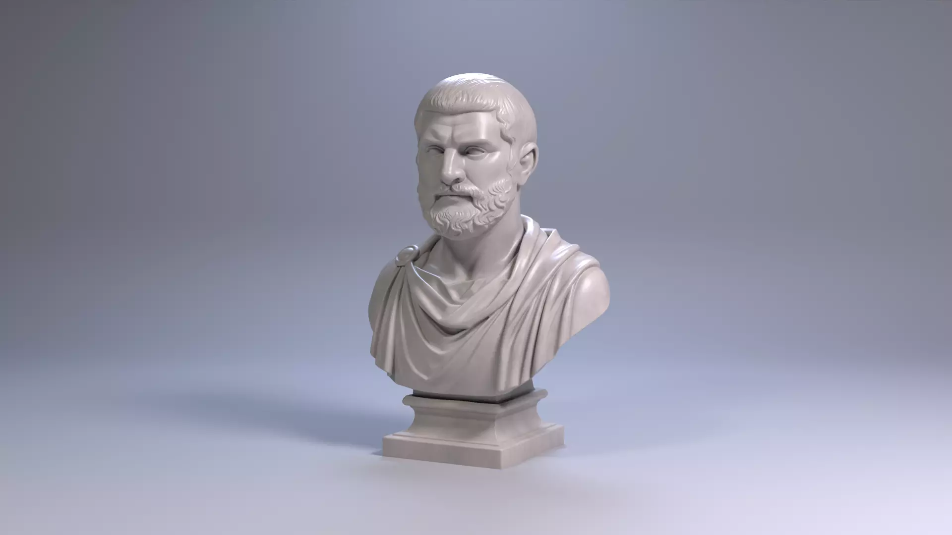 Themistocles Bust Sculpture 3D Printable STL File 3D print model_14