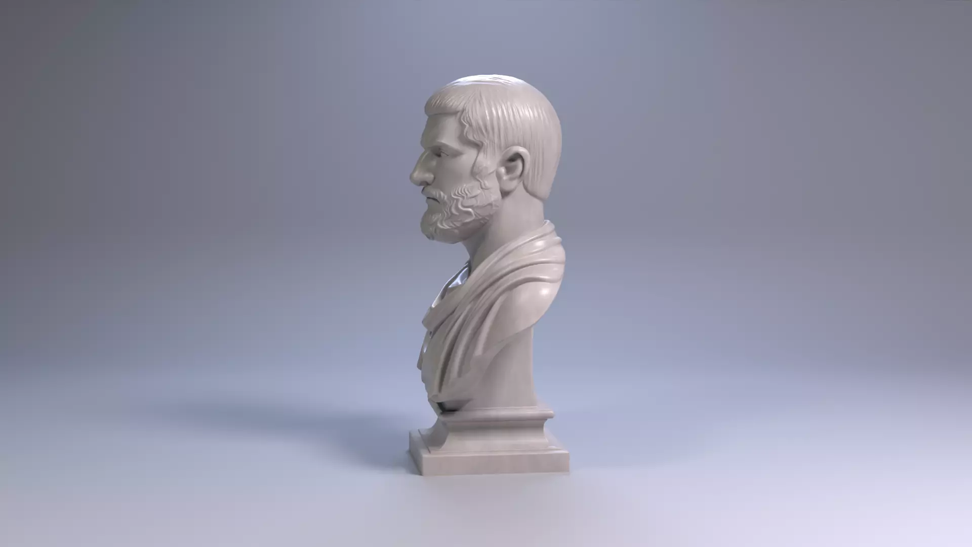 Themistocles Bust Sculpture 3D Printable STL File 3D print model_16