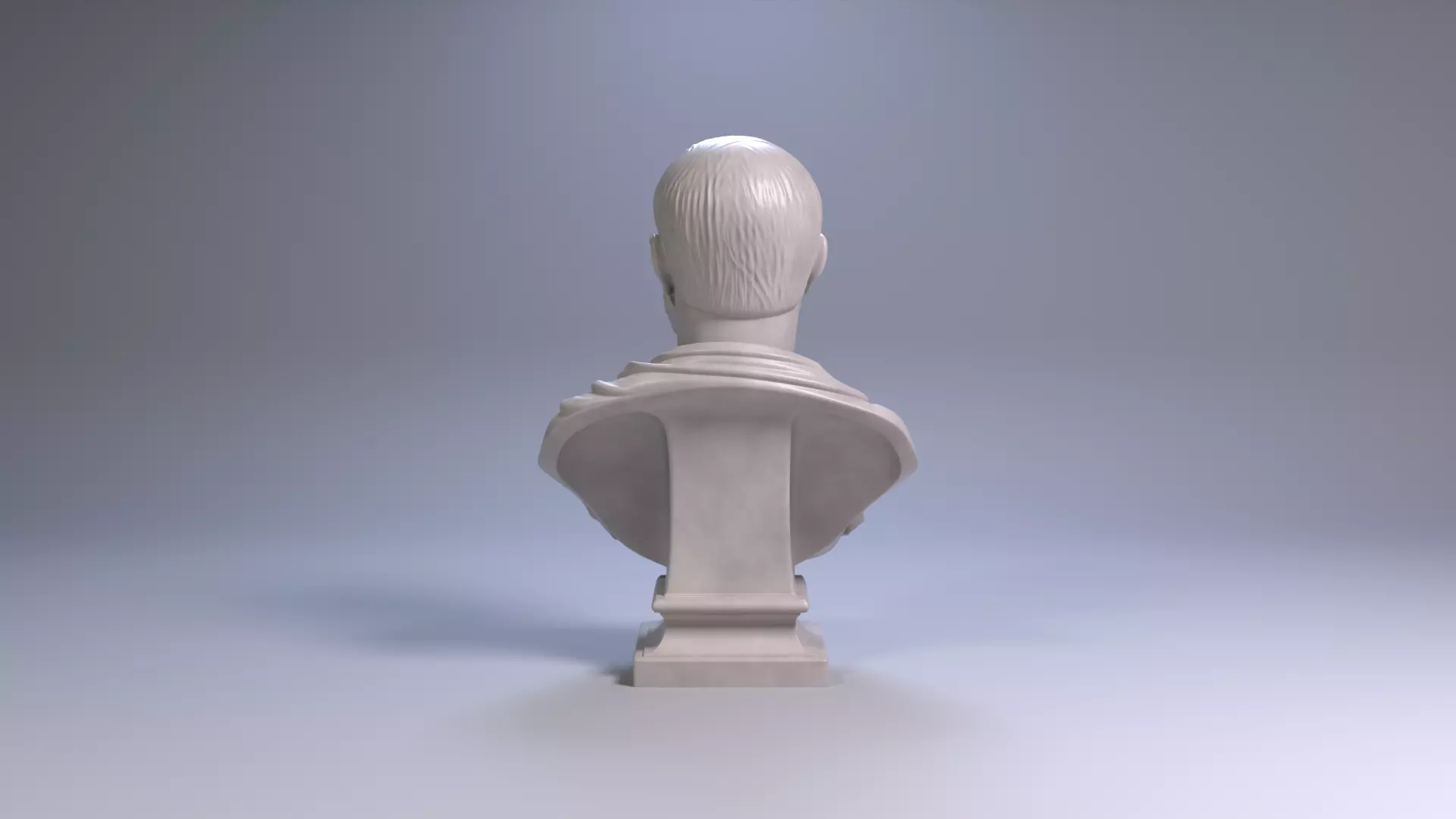 Themistocles Bust Sculpture 3D Printable STL File 3D print model_4