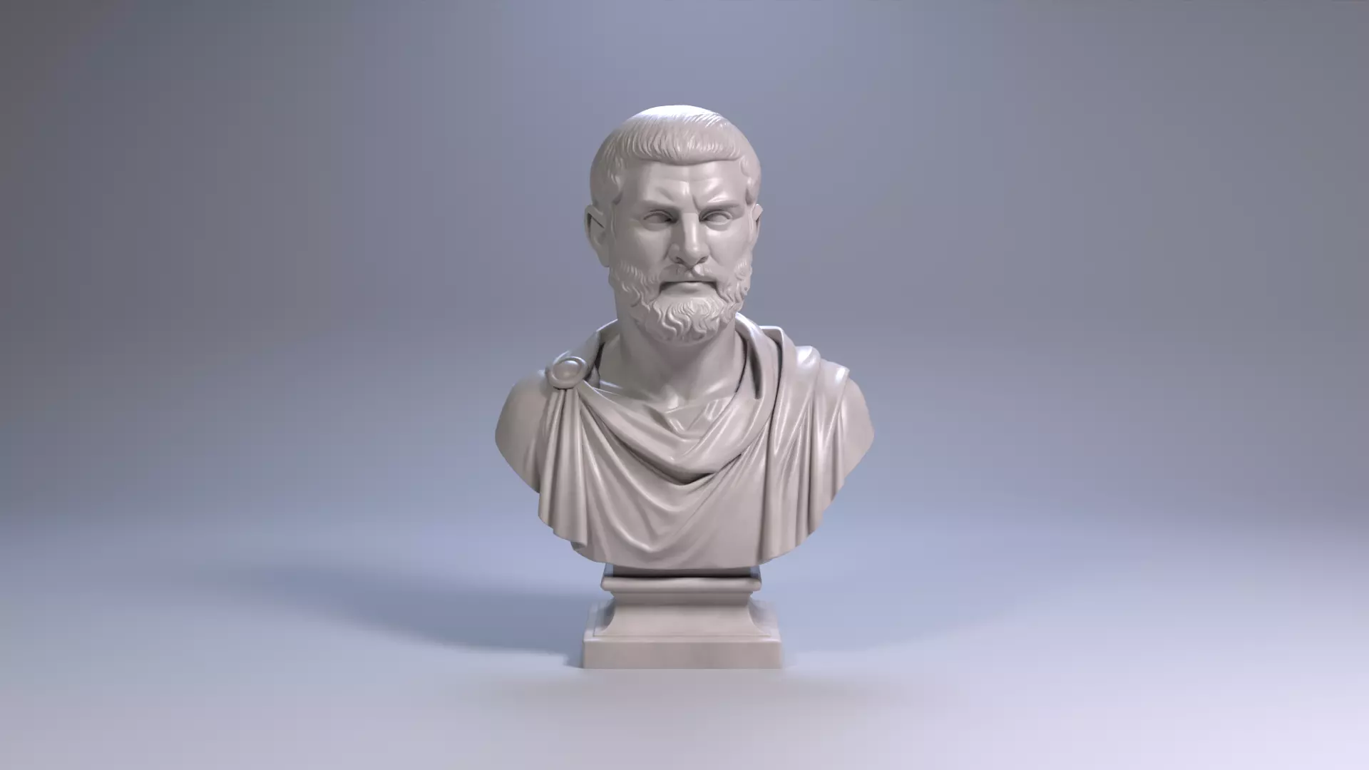 Themistocles Bust Sculpture 3D Printable STL File 3D print model_24