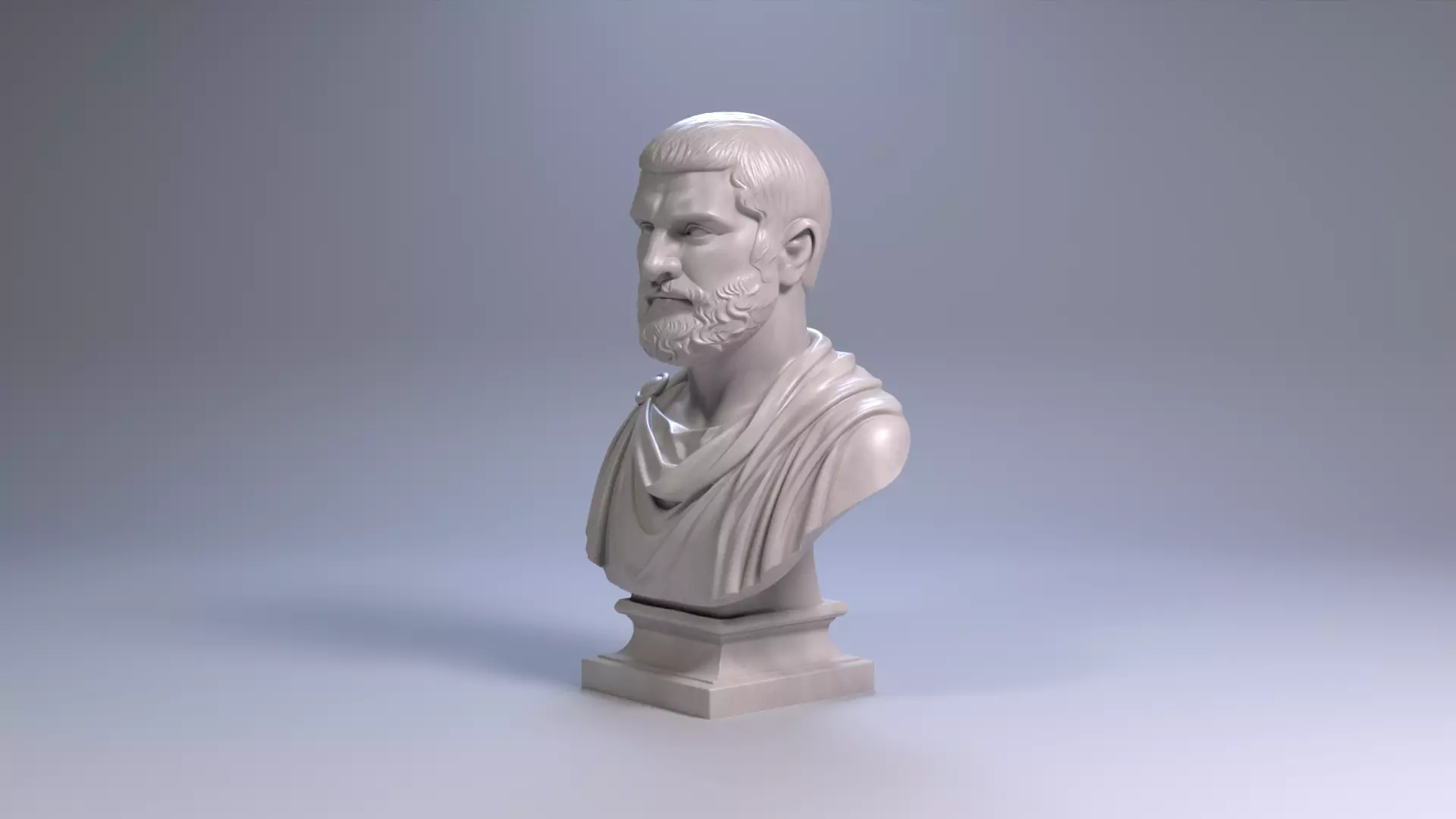Themistocles Bust Sculpture 3D Printable STL File 3D print model_15