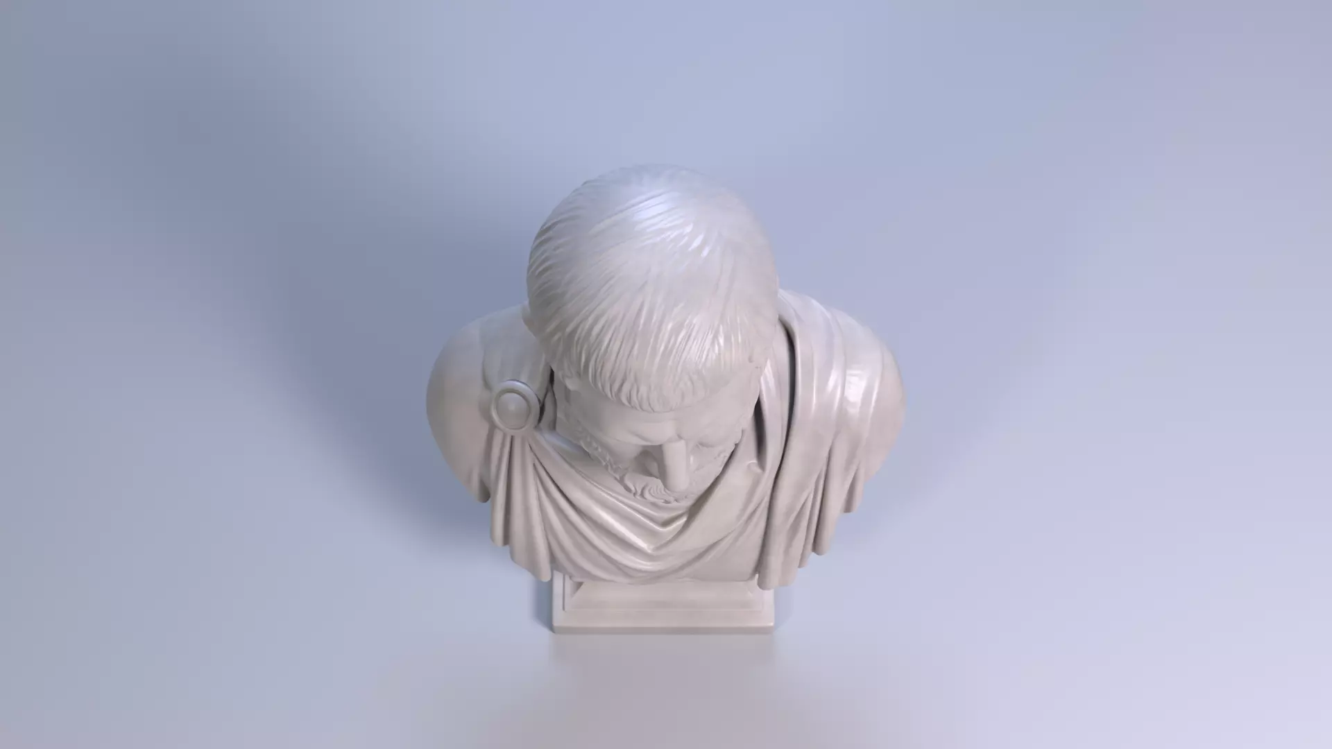 Themistocles Bust Sculpture 3D Printable STL File 3D print model_8