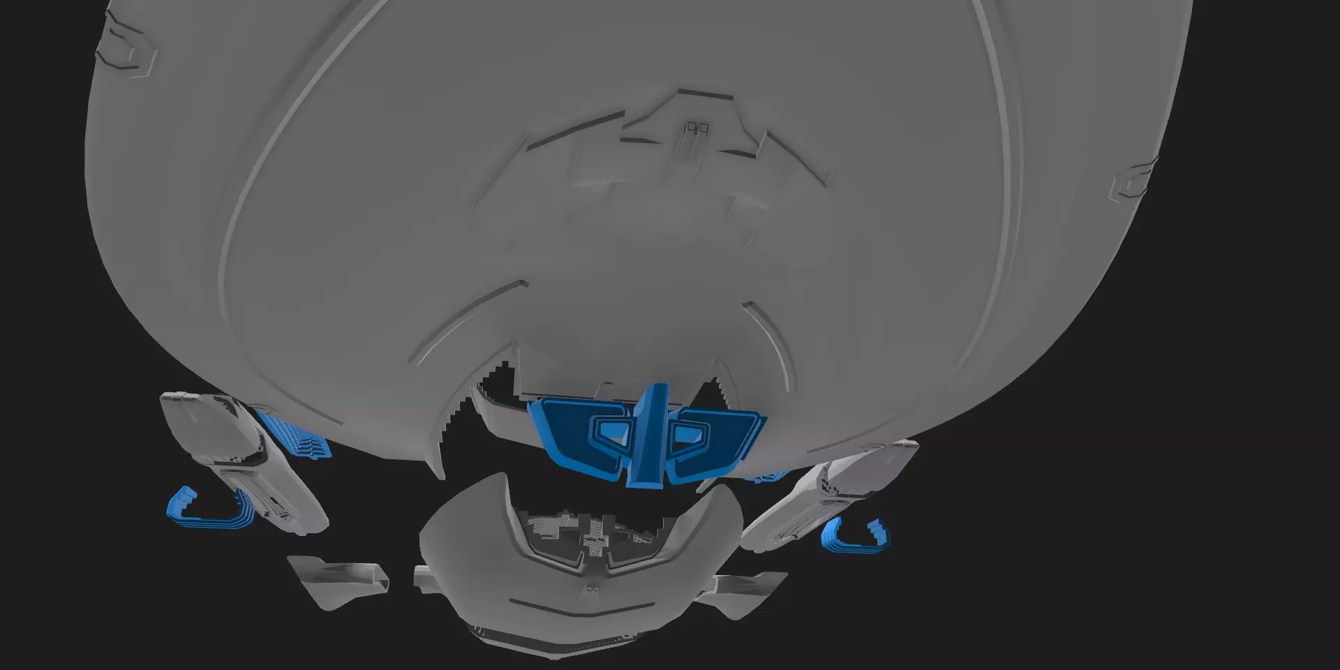 Enterprise G Eclipes class self assembly KIT 3D print model_15