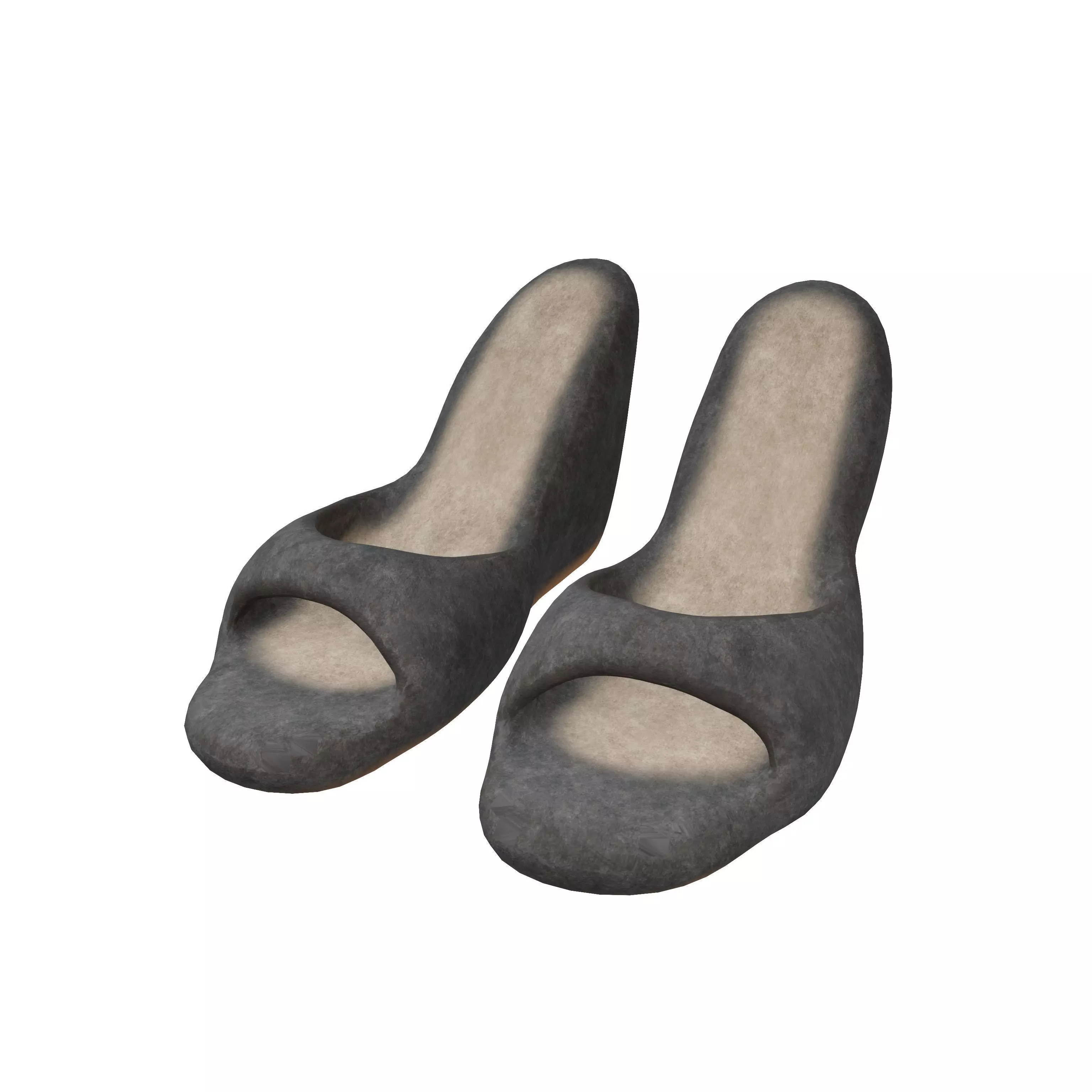 High Heeled Sandals v1 001 Low-poly 3D model_0