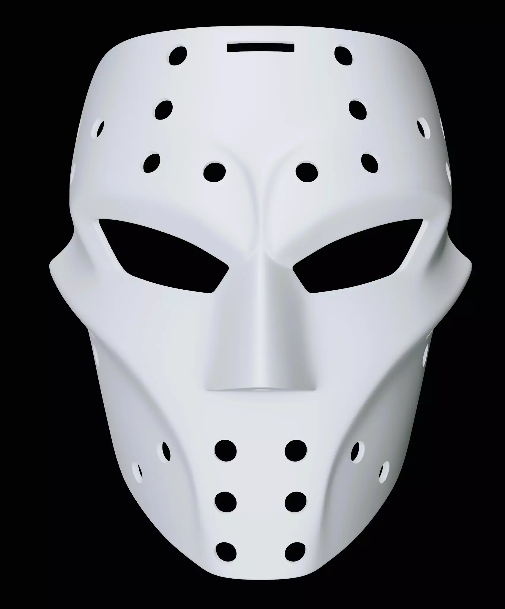 Jason Voorhees Hockey Mask  3D print model_9