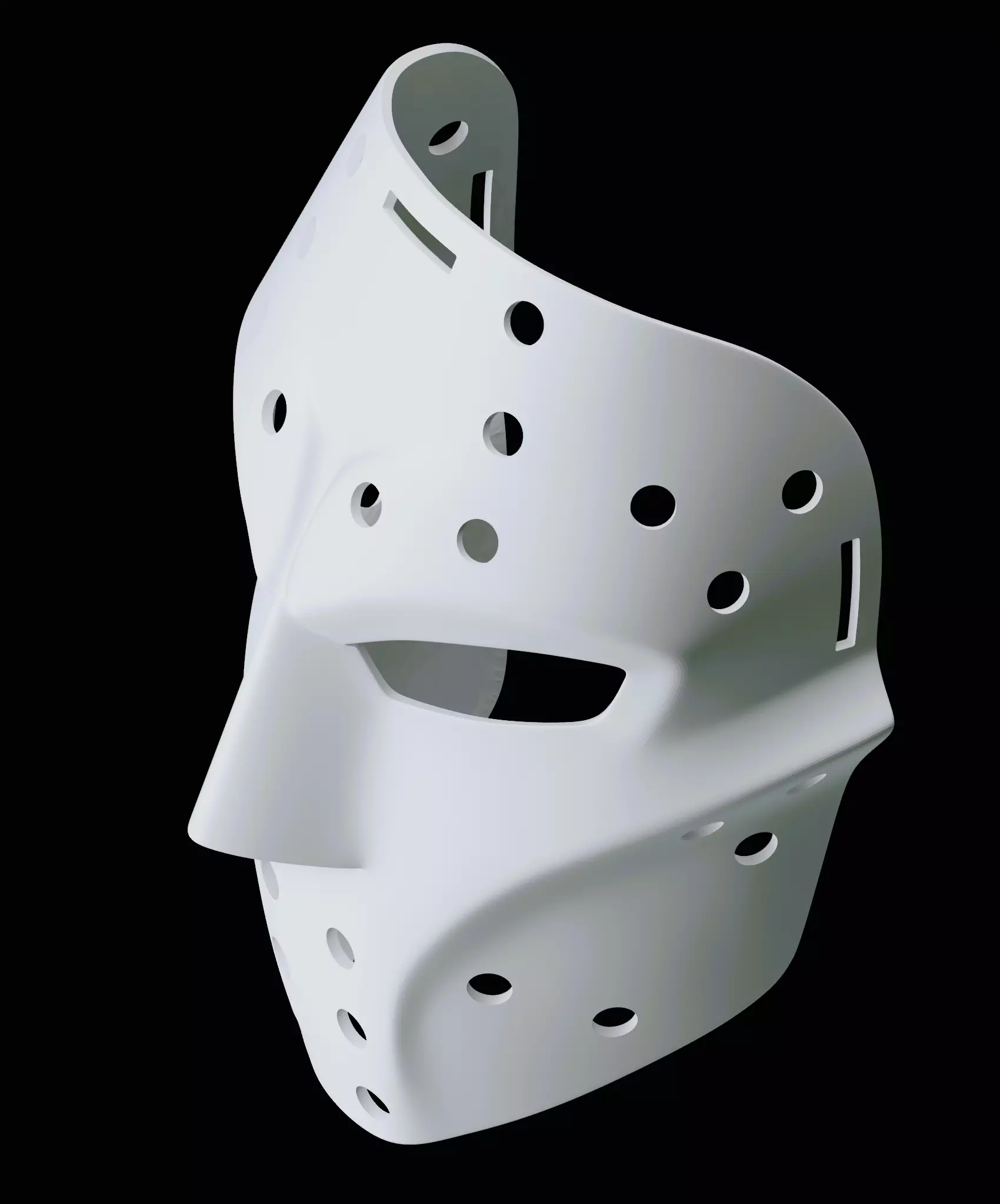 Jason Voorhees Hockey Mask  3D print model_14