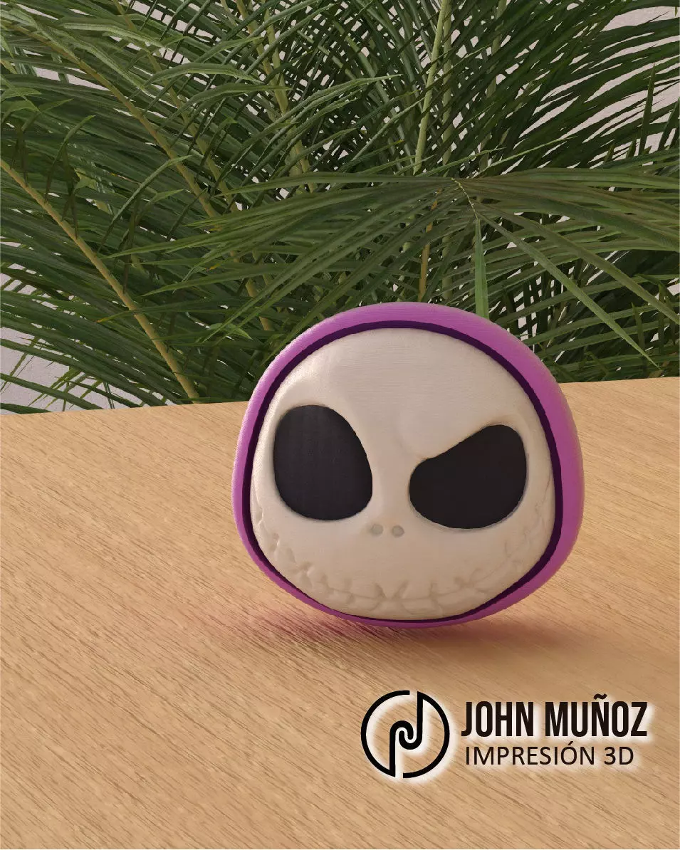 Jack The Grim Reaper Clicker - The Darkest and Funniest Clicker 3D print model_3