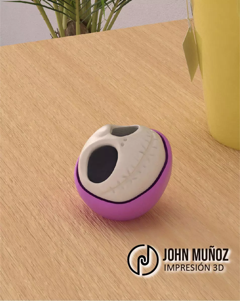 Jack The Grim Reaper Clicker - The Darkest and Funniest Clicker 3D print model_4