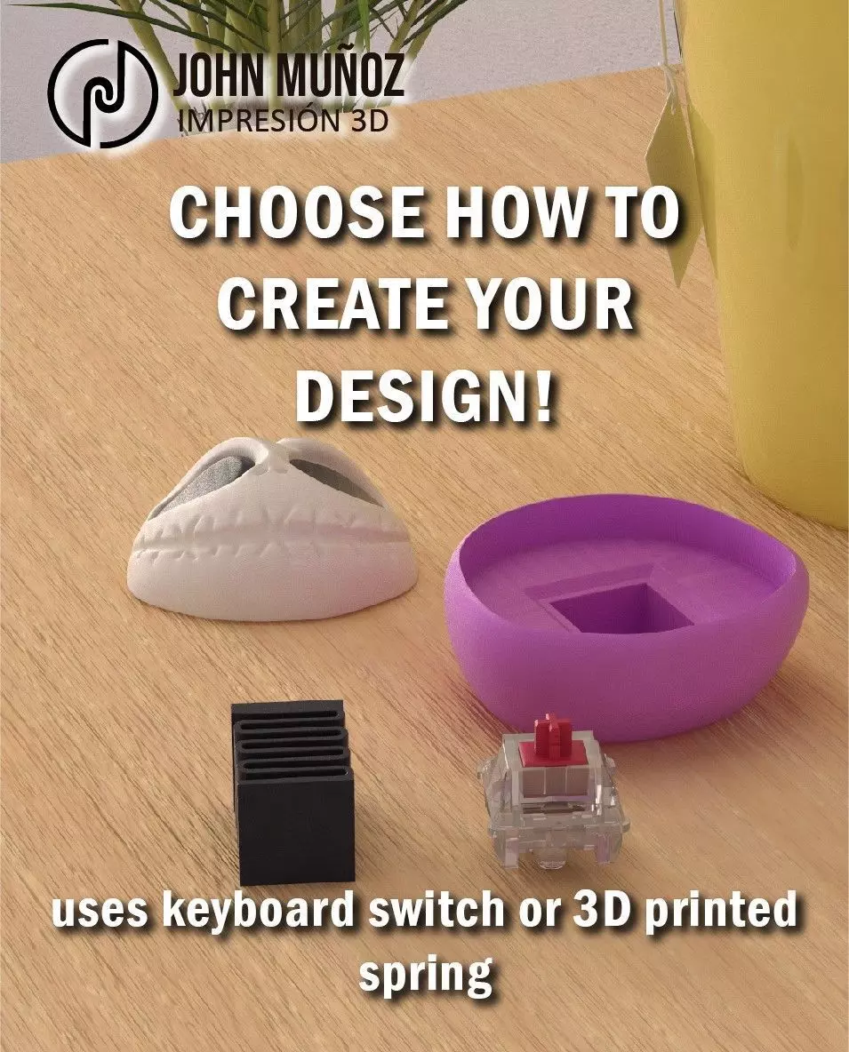 Jack The Grim Reaper Clicker - The Darkest and Funniest Clicker 3D print model_5