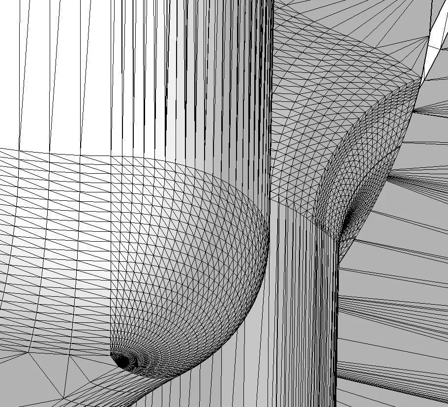 Wheel BBS RS 17inch for scale model 3D print model_19